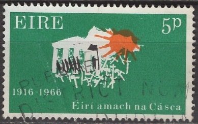 Ireland; 1966: Sc. # 209:  Used Single Stamp