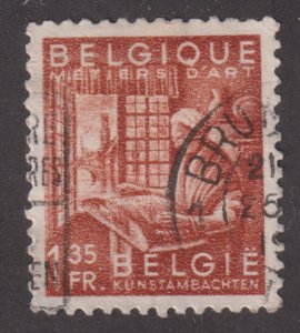 Belgium 376 Industrial Arts 1948