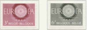 EUROPE CEPT 1960 MNH** BELGIUM A27P55F26088-
