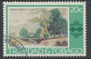 Trinidad & Tobago  SG 485 Used  Landscape Paintings    SC# 264 - see scan