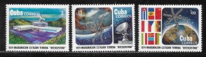 Cuba 1940-1942 Intersputnik Earth Station set MNH