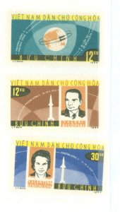 Vietnam/North (Democratic Republic) #291-293 Unused Single (Complete Set)