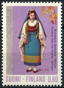 Finland Sc#533 MNH, 60p multi, National Costumes - 1973 (1973)