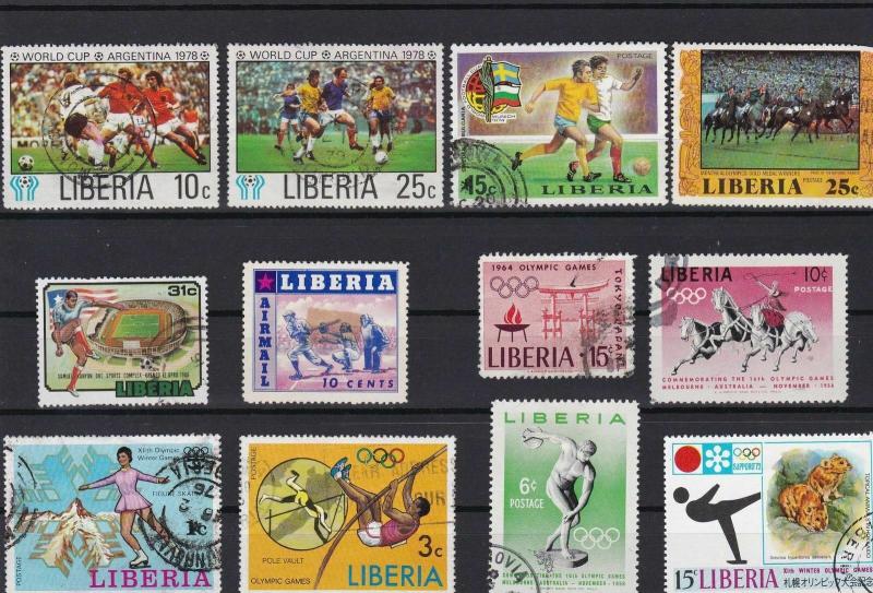 liberia stamps ref r12107