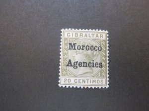 Morocco Agencies 1898 Sc 3 MH