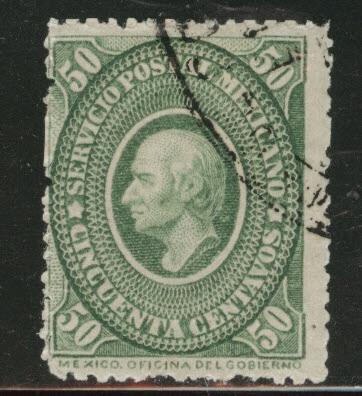 MEXICO Scott 160 used 1884 stamp