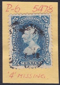 MEXICO 10c Hidalgo with variety used.......................................D2988