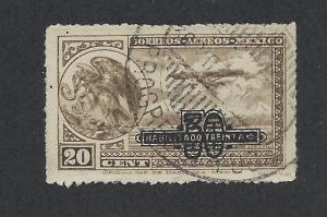 MEXICO SC# C46 VF U 1932 Rouletted