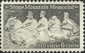 # 1408 MINT NEVER HINGED STONE MOUNTAIN MEMORIAL