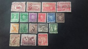 Australia Various 1930's Issues Used