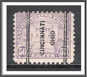 US Precancel #701 Cincinnati OH Used
