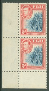 Fiji #123 Mint (NH) Multiple (Flora) (King)