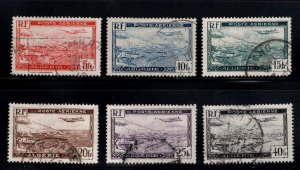 ALGERIA Scott C1-C6 Used Airmail set