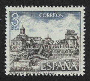 Spain 3p. St. Peter's Church Tarrasa 3p 1975 MNH SG#2313