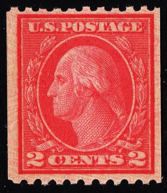 US 487 MNH VF 2 Cent Washington- Carmine Type II CV $27.50