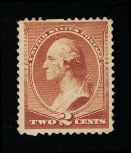 VERY AFFORDABLE GENUINE SCOTT #210 MINT OG H 1883 PERF-12 ABNC PRINTING #13072