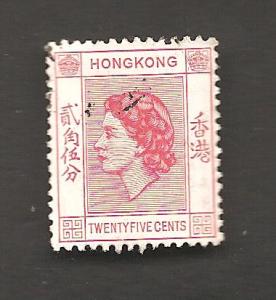 Hong Kong Stamp # 189  Used