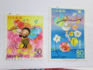 Japan #Z388-Z389 set used  2021 SCV= $1.40