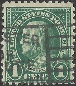 # 552 Used Deep Green Ben Franklin