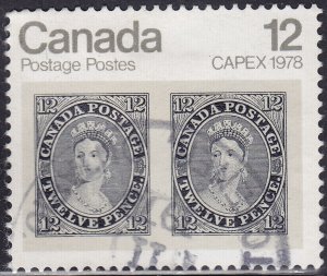 Canada 753 Queen Victoria CAPEX '78 12¢ 1978