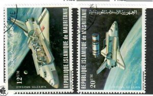 Mauritania; Scott C202, C203;  1981;  Used