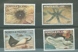 Norfolk Island #377-380  Single (Complete Set)