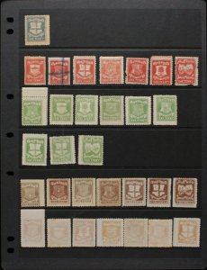 GREAT BRITAIN - Circular Delivery Companies collection SG cat £10,700++ 