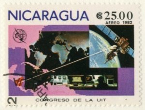 NICARAGUA - SC #C999 - USED ON 102 CARD - 1982 - NICARA182