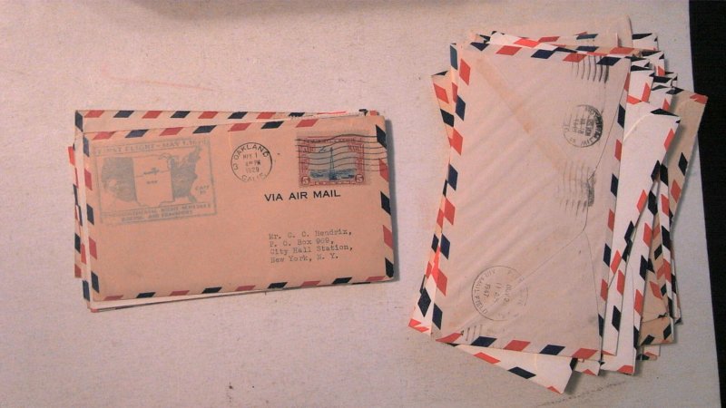 US FIRST FLIGHT COVER COLLECTION