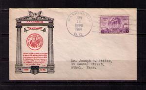 US Sc# 782 FDC Arkansas Old State House