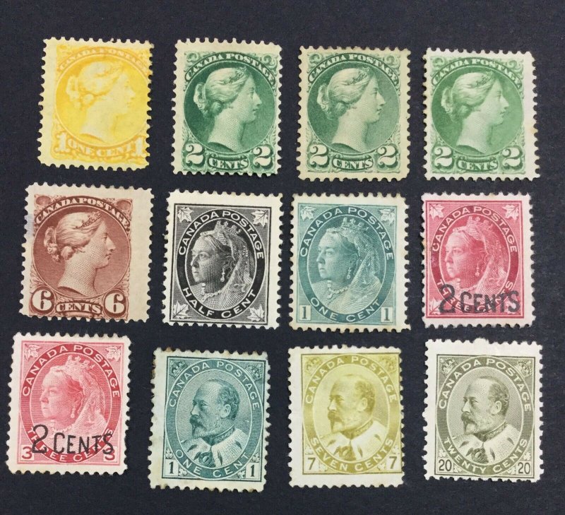 MOMEN: CANADA SG # MINT OG H £ LOT #7131