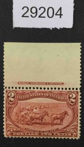 US STAMPS  #286 MINT OG H LOT #29204