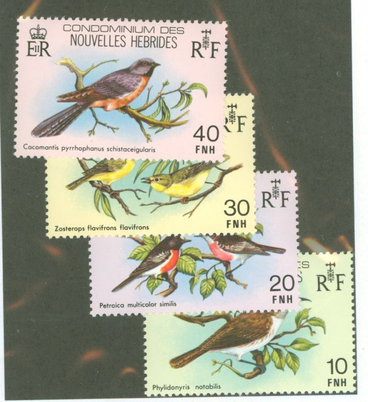 New Hebrides, French #296-9 Mint (NH) Single (Complete Set)