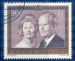 Liechtenstein 1974 Royal Family High Value Mi. 614 Used