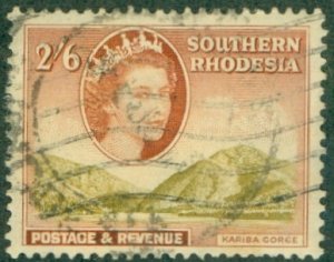 SOUTHERN RHODESIA 91 USED CV $8.00 BIN $3.50
