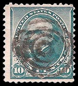# 226 GREEN USED CANCEL DANIEL WEBSTER