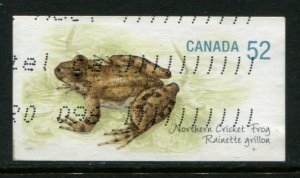 2231 Canada 52c Northern Cricket Frog SA, used