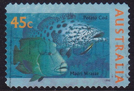 Australia - 1995 - Scott #1368 - used - Marine Life