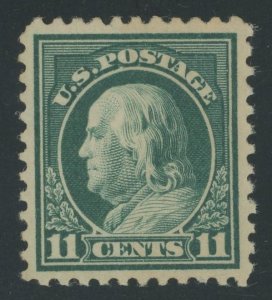 USA 511 - 11 cent Franklin Perf 11 - PSAG Graded Cert: VF 80 Mint OGnh