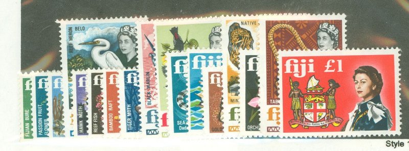 Fiji #240-56 Unused Single (Complete Set)