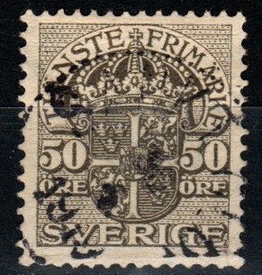 Sweden #O40 F-VF Used CV $4.00 (X6046)