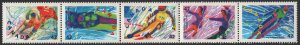 Canada SC#1399-1403 42¢ Winter Olympic Games: Albertville (1992) MNH