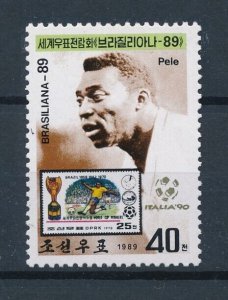 [110547] Korea 1989 Football soccer Pel�  MNH 