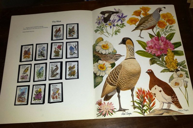 1982 # 2286-2335 State Birds & Flowers MNH in Booklet by USPS