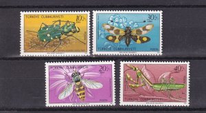 SA13b Turkey 1981 Useful Insects mint stamps