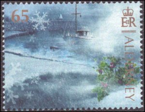 Alderney #421-427, Complete Set(7), 2011, Trains, Lighthouses, Never Hinged