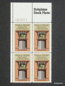 BOBPLATES #2071 F.D.I.C. Plate Block F-VF MNH ~ See Details for #s/Pos