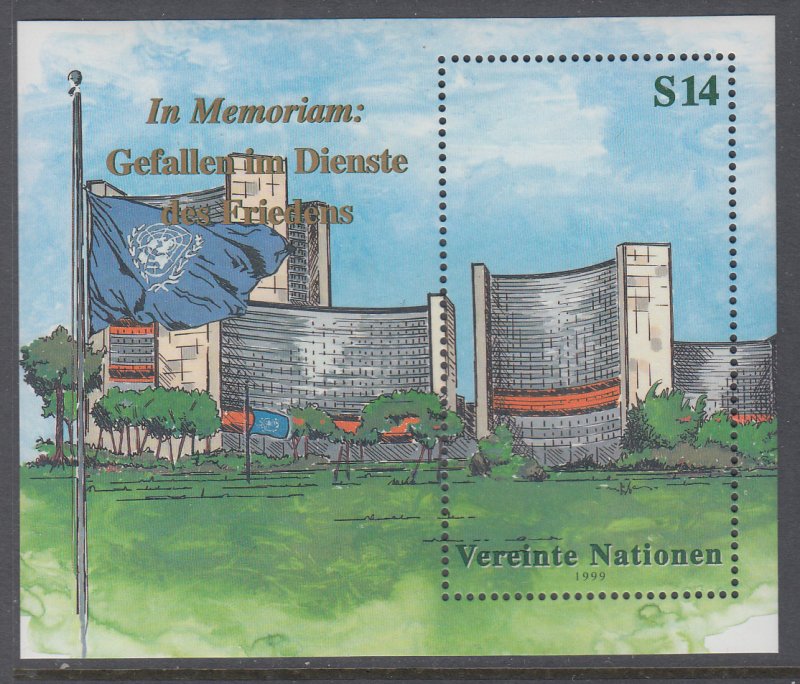 UN Vienna 265 Souvenir Sheet MNH VF