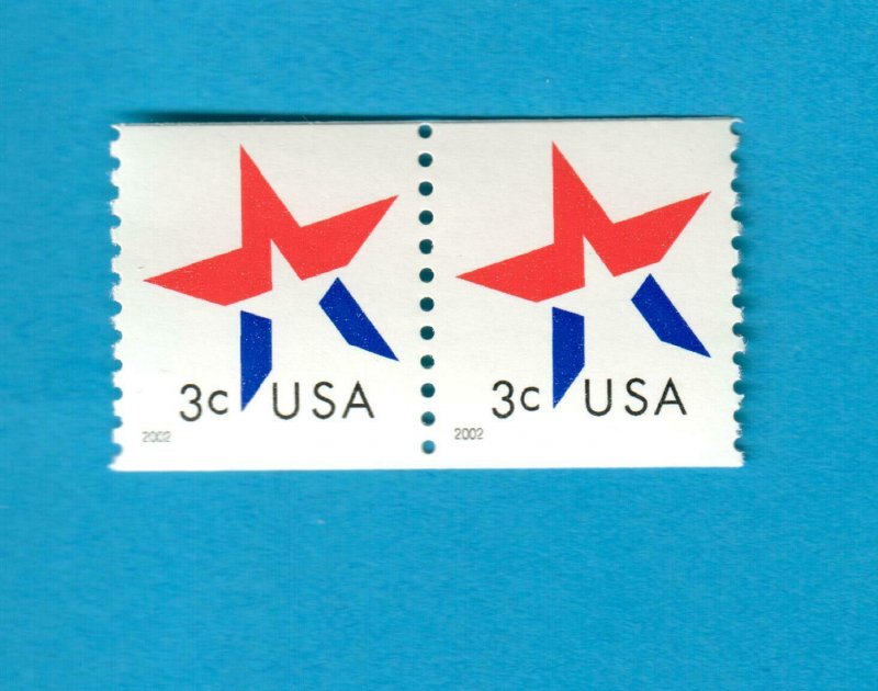Coil Pair 3615 MNH