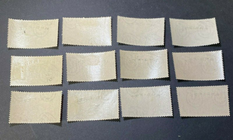 Trieste Scott# 18-29, Complete Set of 12, Mint OG, SCV $138.75 (51608) 